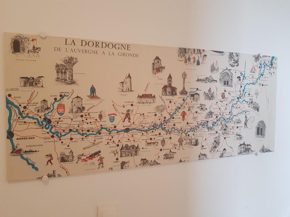 08 - Tres Joli Studio Tout Equipe Avec Parking Privatif Gratuit, Grand Fourgon Possible, Tout Le Linge De Maison Est Fourni Razac-sur-lʼIsle 外观 照片